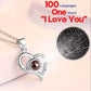Heart Rose Necklace with Gift Box - WarmLove